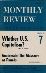 Monthly Review Volume 31, Number 7 (December 1979)