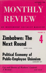 Monthly Review Volume 32, Number 4 (September 1980)
