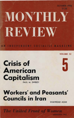 Monthly Review Volume 32, Number 5 (October 1980)
