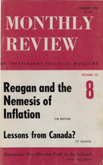 Monthly Review Volume 32, Number 8 (January 1981)