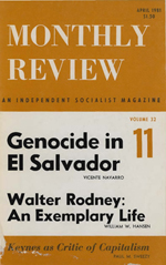 Monthly Review Volume 32, Number 11 (April 1981)
