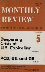 Monthly Review Volume 33, Number 5 (October 1981)