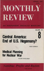 Monthly Review Volume 33, Number 8 (January 1982)