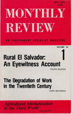 Monthly Review Volume 34, Number 1 (May 1982)