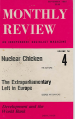 Monthly Review Volume 34, Number 4 (September 1982)