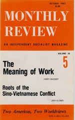 Monthly Review Volume 34, Number 5 (October 1982)
