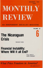 Monthly Review Volume 34, Number 6 (November 1982)