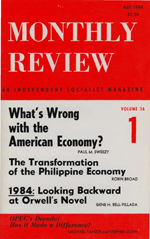 Monthly Review Volume 36, Number 1 (May 1984)
