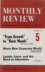 Monthly Review Volume 36, Number 5 (October 1984)