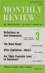 Monthly Review Volume 37, Number 3 (July-August 1985)