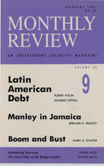 Monthly Review Volume 38, Number 9 (February 1987)