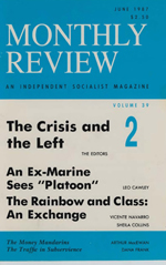 Monthly Review Volume 39, Number 2 (June 1987)