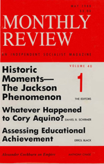 Monthly Review Volume 40, Number 1 (May 1988)