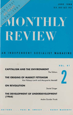 Monthly Review Volume 41, Number 2 (June 1989)