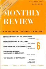Monthly Review Volume 41, Number 6 (November 1989)