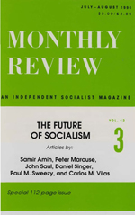 Monthly Review Volume 42, Number 3 (July-August 1990)