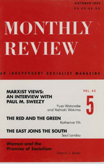 Monthly Review Volume 42, Number 5 (October 1990)