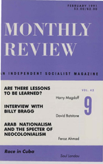 Monthly Review Volume 42, Number 9 (February 1991)