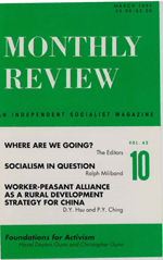 Monthly Review Volume 42, Number 10 (March 1991)