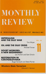 Monthly Review Volume 42, Number 11 (April 1991)
