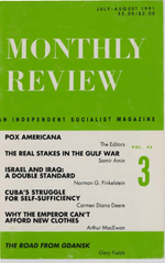 Monthly Review Volume 43, Number 3 (July-August 1991)
