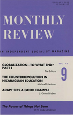 Monthly Review Volume 43, Number 9 (February 1992)