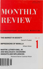 Monthly Review Volume 45, Number 1 (May 1993)