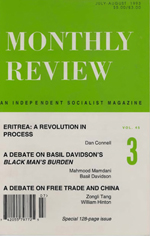 Monthly Review Volume 45, Number 3 (July-August 1993)