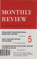 Monthly Review Volume 45, Number 5 (October 1993)