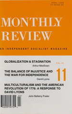 Monthly Review Volume 45, Number 11 (April 1994)
