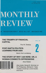Monthly Review Volume 46, Number 2 (June 1994)