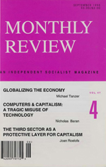 Monthly Review Volume 47, Number 4 (September 1995)
