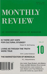 Monthly Review Volume 47, Number 10 (March 1996)