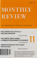 Monthly Review Volume 47, Number 11 (April 1996)