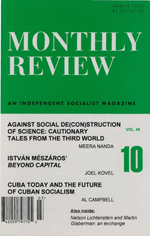 Monthly Review Volume 48, Number 10 (March 1997)