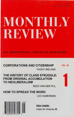 Monthly Review Volume 49, Number 1 (May 1997)