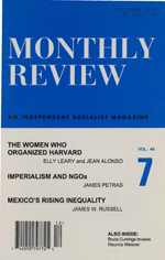 Monthly Review Volume 49, Number 7 (December 1997)