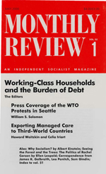 Monthly Review Volume 52, Number 1 (May 2000)