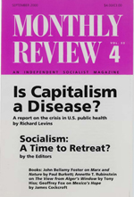 Monthly Review Volume 52, Number 4 (September 2000)
