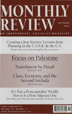 Monthly Review Volume 54, Number 5 (October 2002)