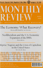Monthly Review Volume 54, Number 11 (April 2003)