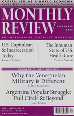 Monthly Review Volume 55, Number 4 (September 2003)