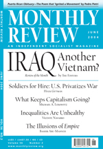 Monthly Review Volume 56, Number 2 (June 2004)
