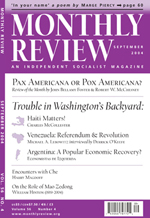 Monthly Review Volume 56, Number 4 (September 2004)