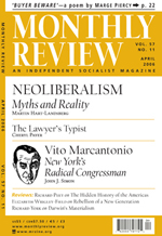 Monthly Review Volume 57, Number 11 (April 2006)