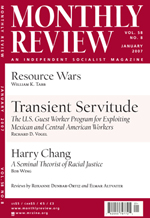 Monthly Review Volume 58, Number 8 (January 2007)