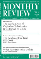Monthly Review Volume 60, Number 10 (March 2009) [PDF]