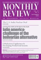 Monthly Review Volume 61, Number 4 (September 2009) [PDF]