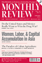Monthly Review Volume 63, Number 8 (January 2012)