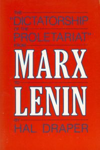 The 'Dictatorship of the Proletariat' from Marx to Lenin